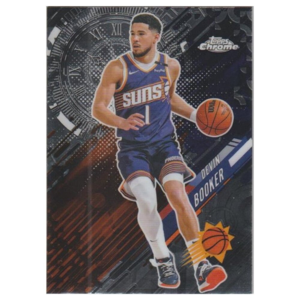 Devin Booker 2025 Topps Chrome Go Time #GT-4